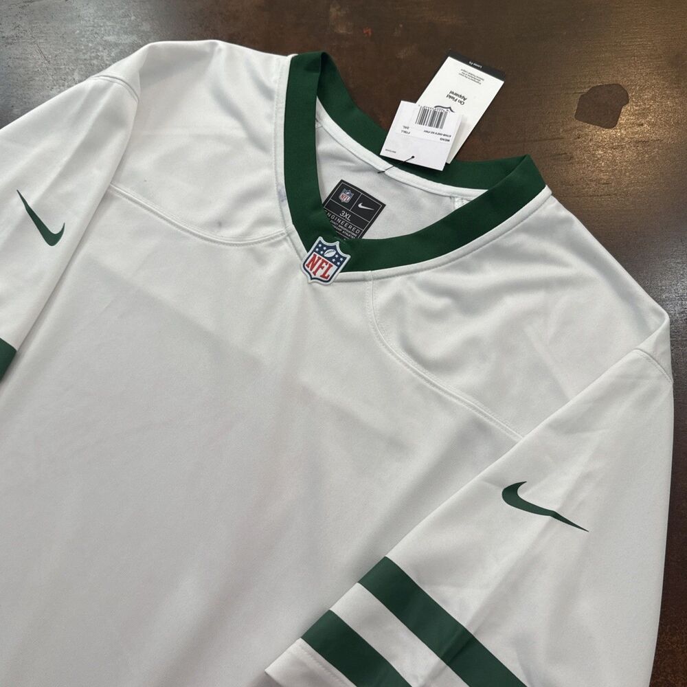 Nike NFL Engineered Practice Jersey Football Men's Sz 3XL New York Jets Sports